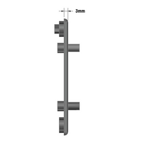 60-030-0 MODULAR SOLUTIONS POLYAMIDE END CAP<br>90MM X 90MM, GRAY